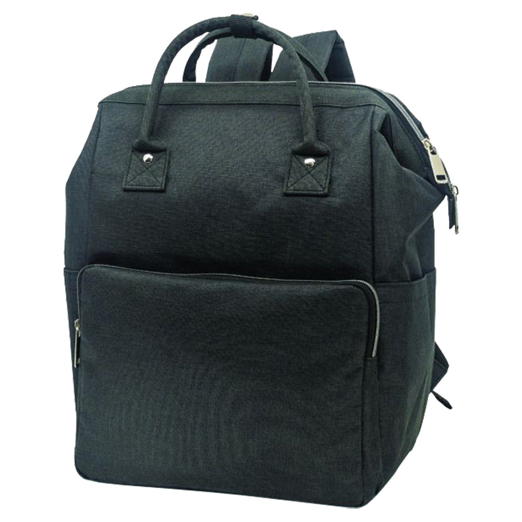 Heathered Wide-Mouth Cooler Backpack