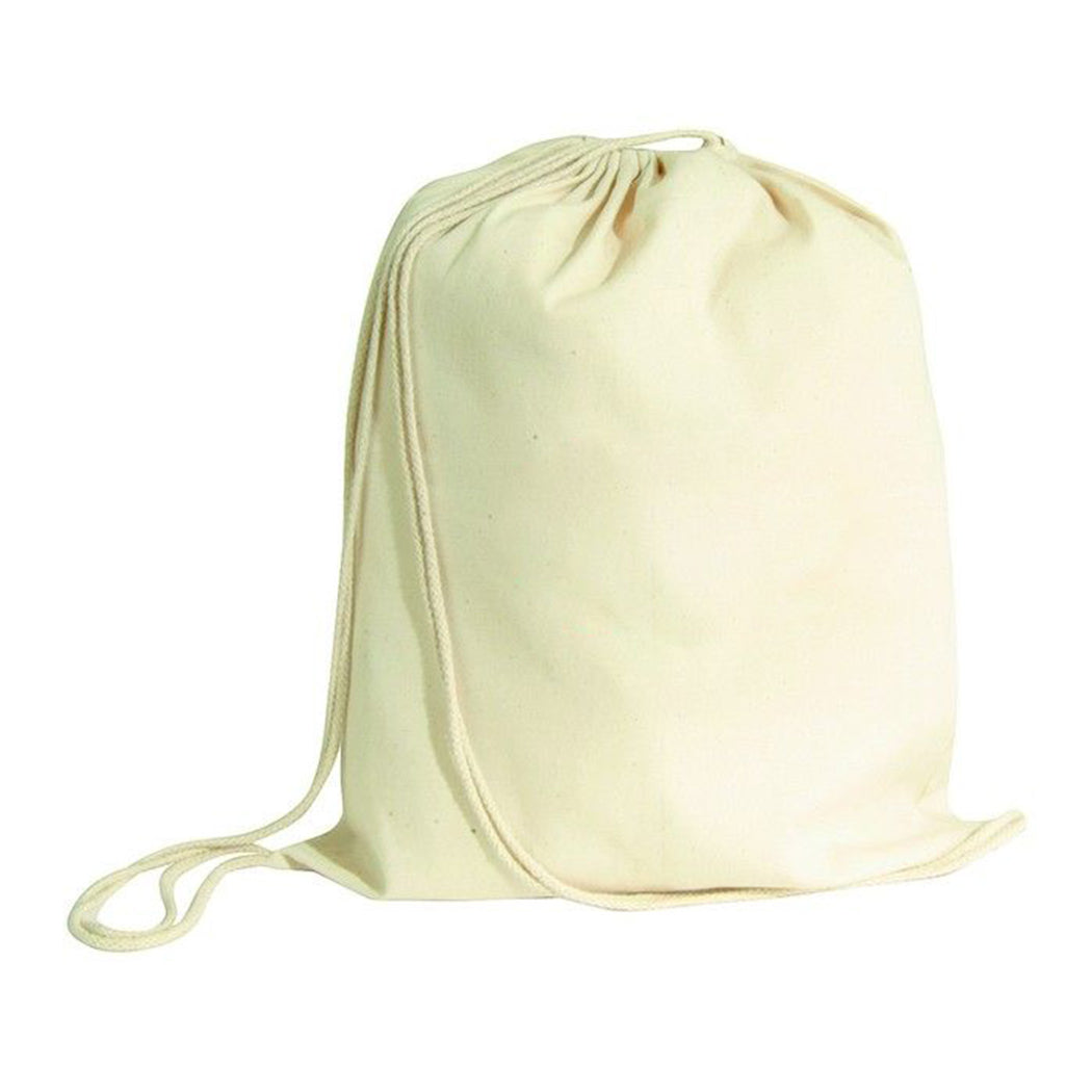 Lightweight Cotton Drawstring Bag