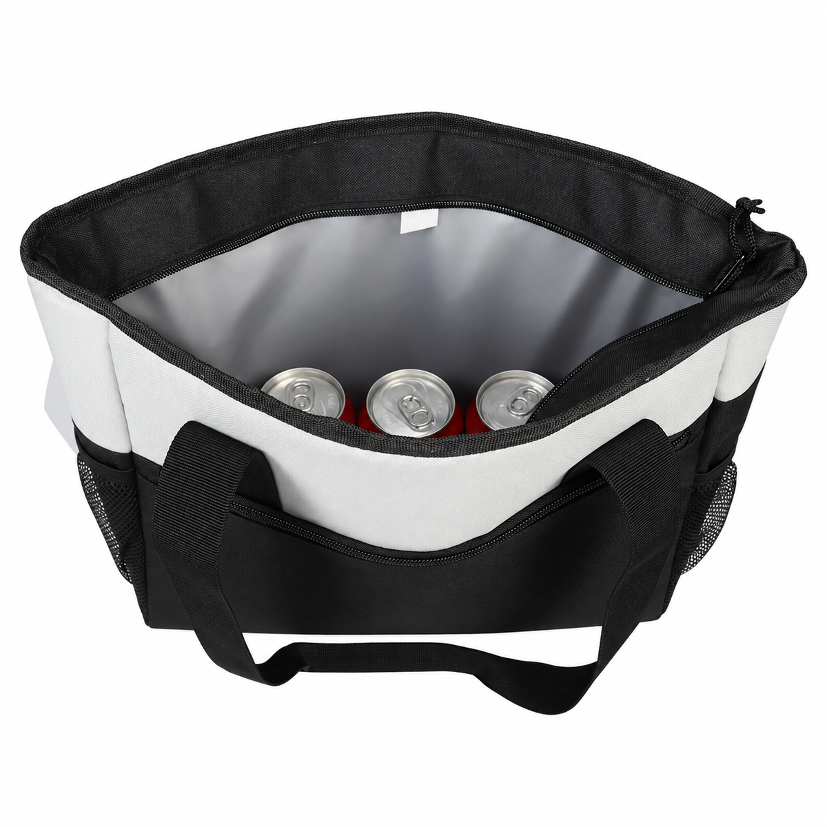 Velcro-Closure Insulated Tote Bag