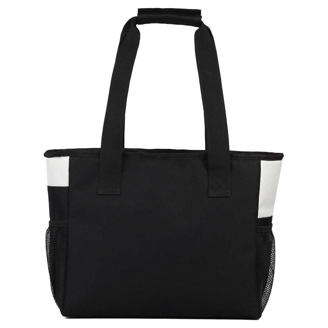 Velcro-Closure Insulated Tote Bag