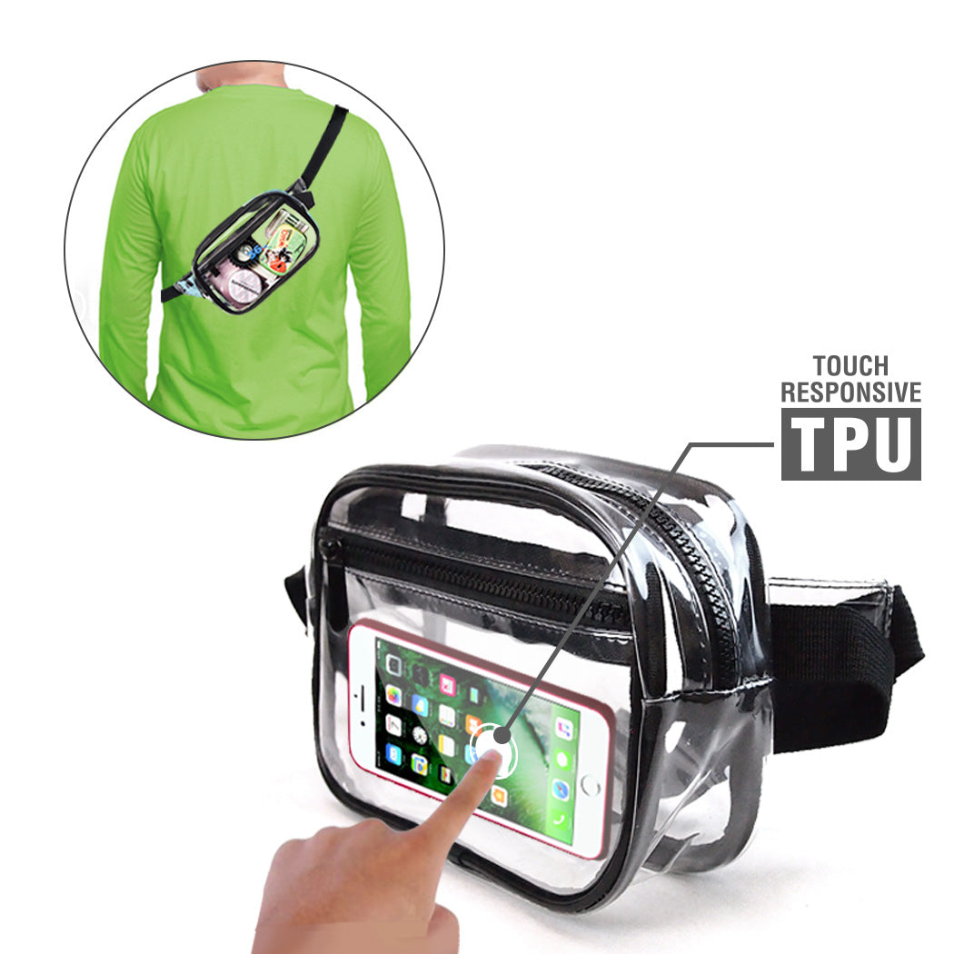 Clear Vinyl Waist Pack