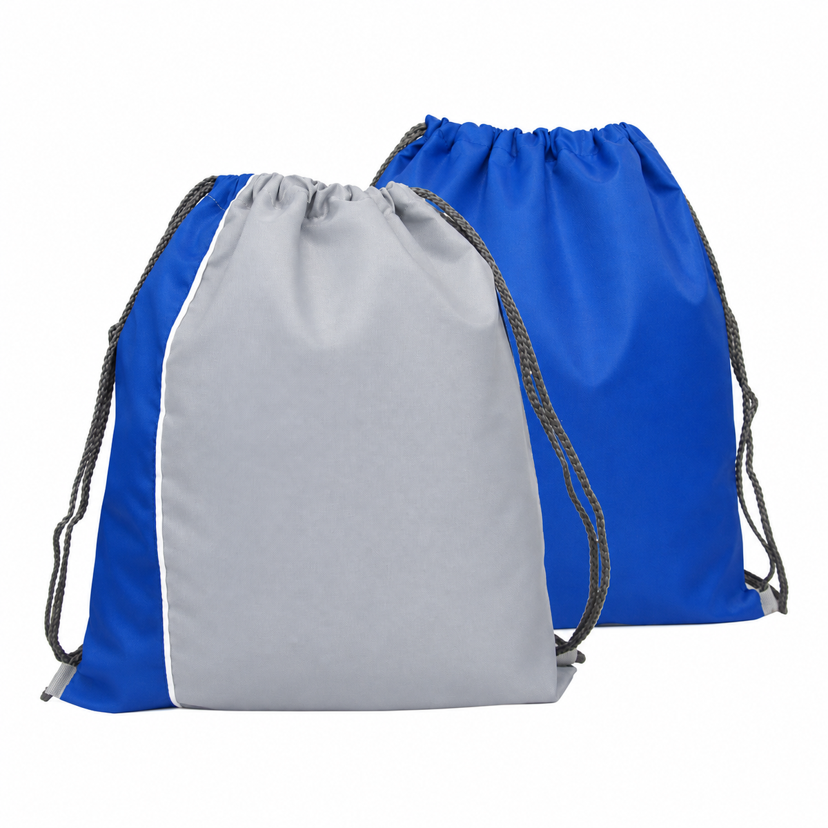 Two-Tone Drawstring Bag
