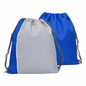 Two-Tone Drawstring Bag