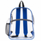 Clear/Royal Blue