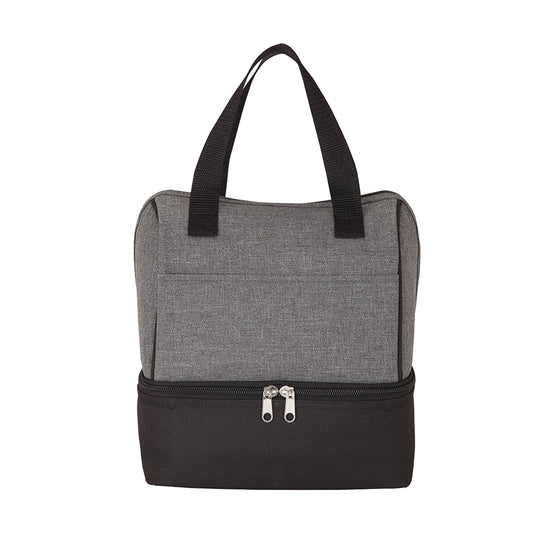 Two-Tone Heather Lunch Cooler Bag