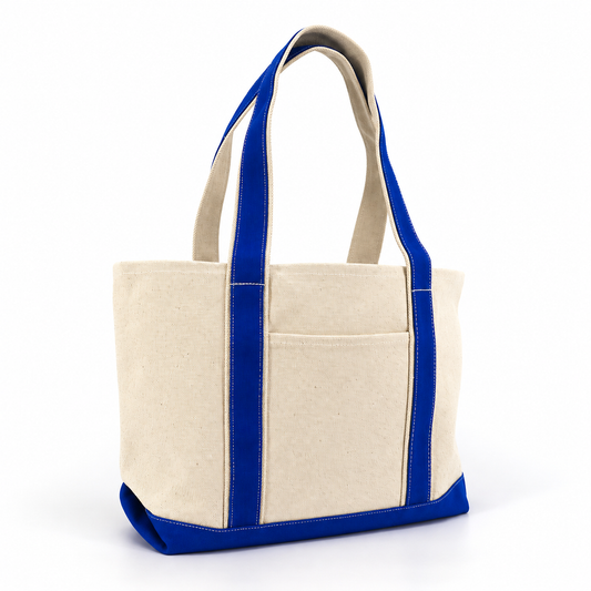 Canvas Gusseted Tote Bag