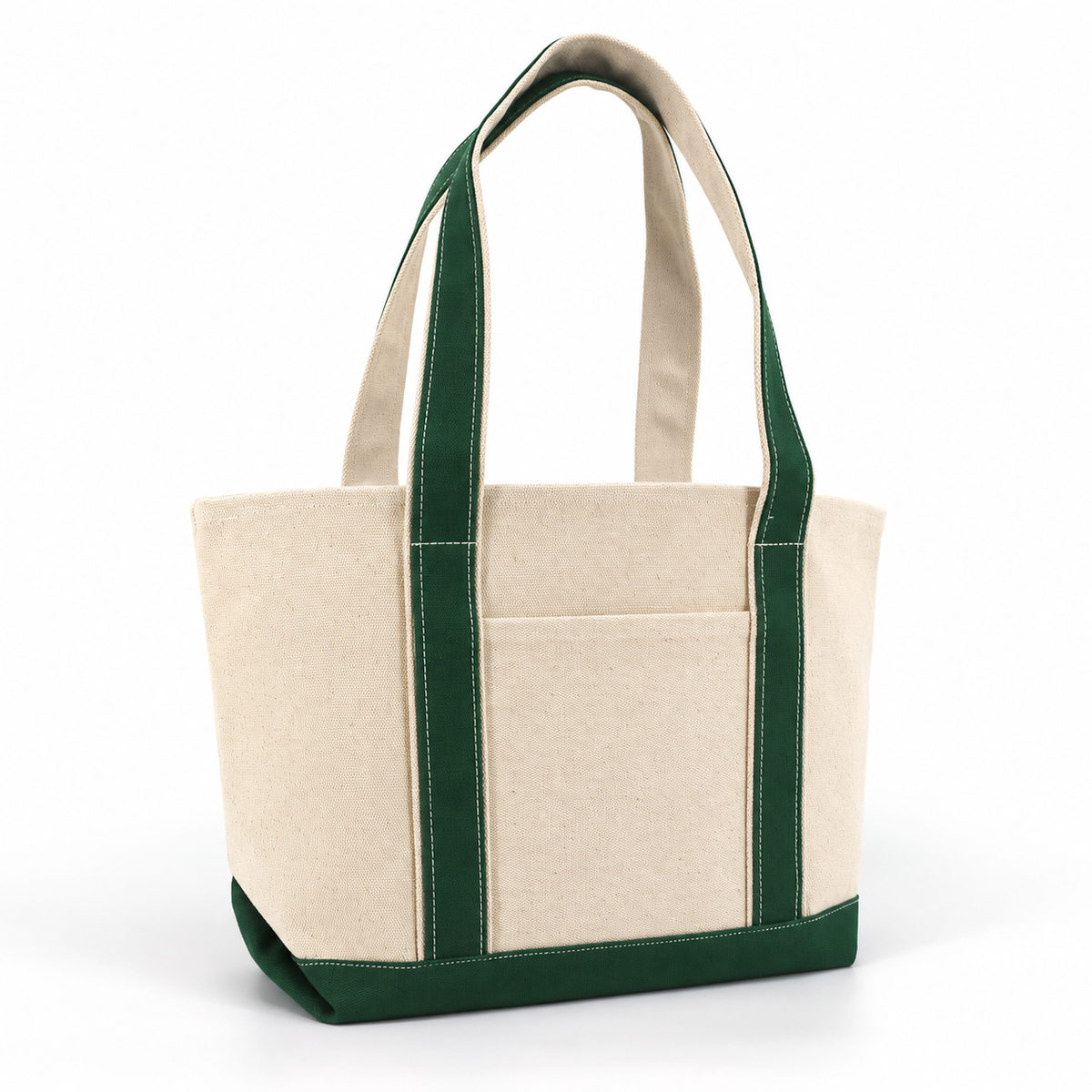 Canvas Gusseted Tote Bag