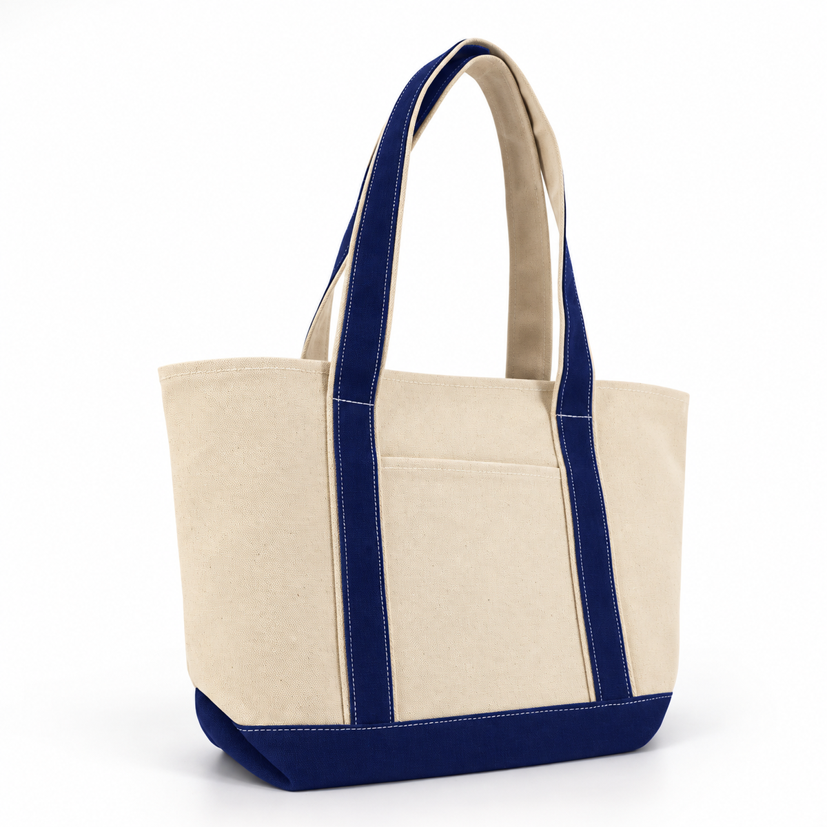 Canvas Gusseted Tote Bag