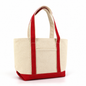 Canvas Gusseted Tote Bag