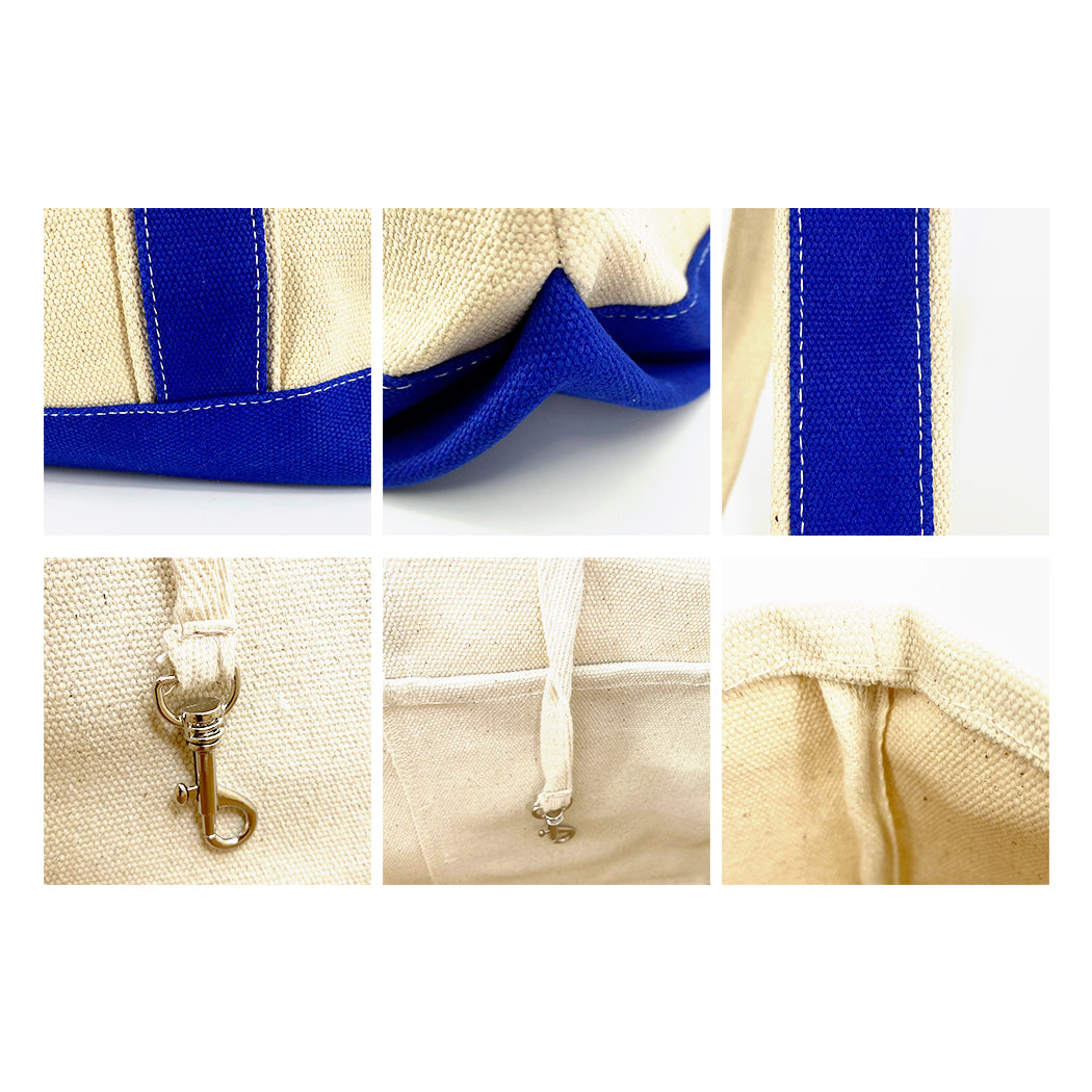 Canvas Gusseted Tote Bag