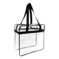 Stadium Clear PVC Zipper Tote Bag