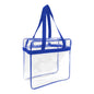 Stadium Clear PVC Zipper Tote Bag