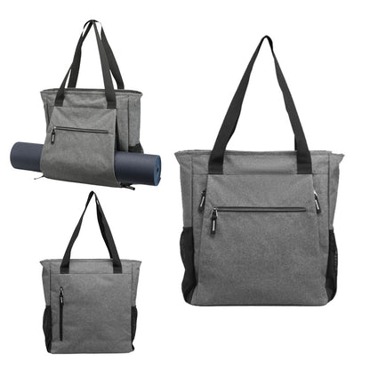 Heathered Yoga Tote Bag