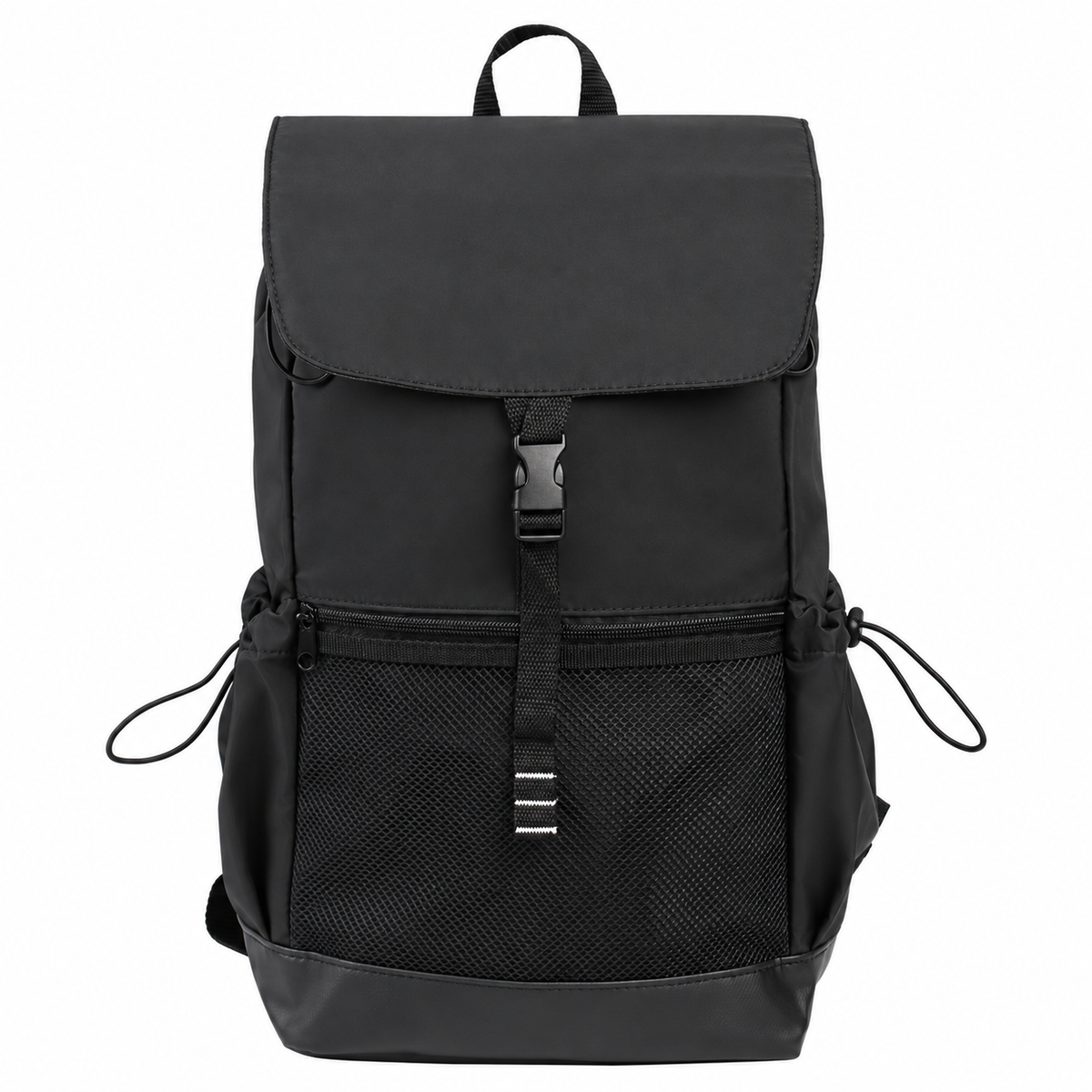 Shape-Retaining Simulated Memory Fabric Backpack