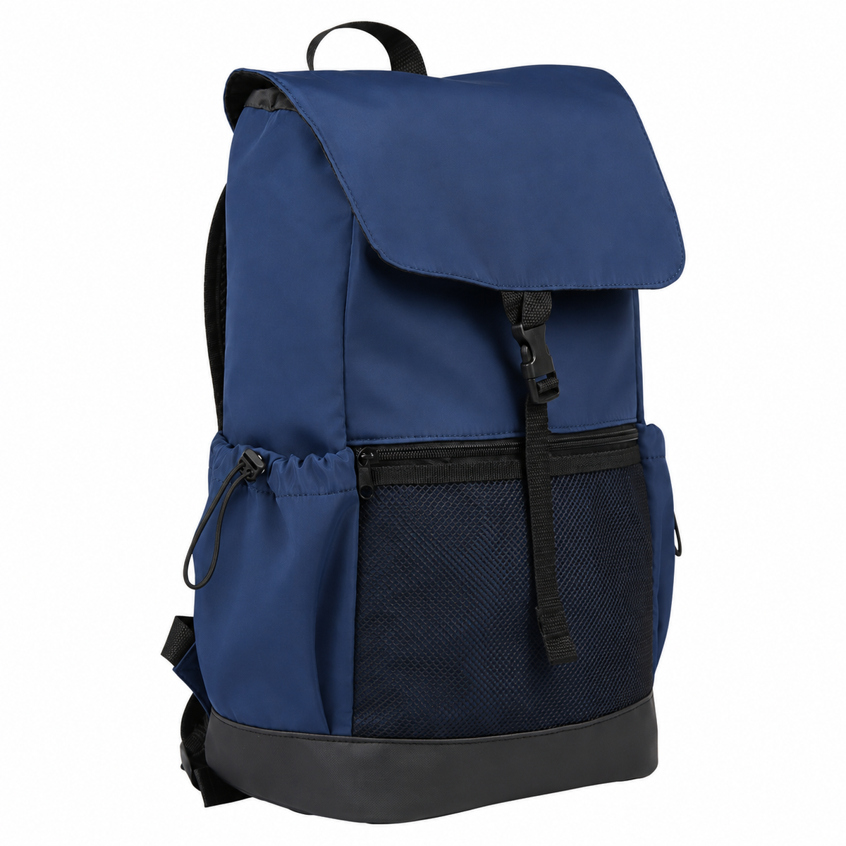 Shape-Retaining Simulated Memory Fabric Backpack