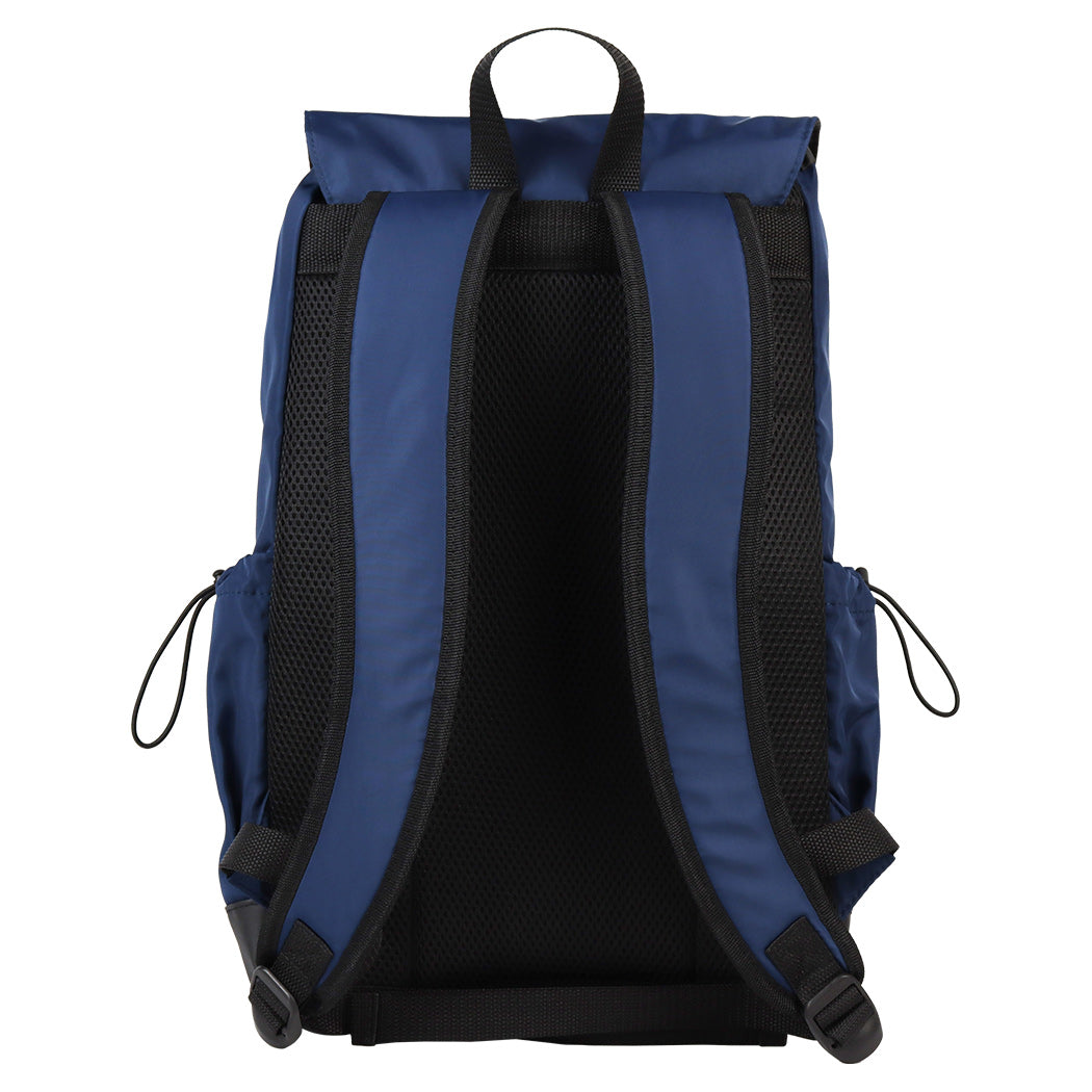 Shape-Retaining Simulated Memory Fabric Backpack