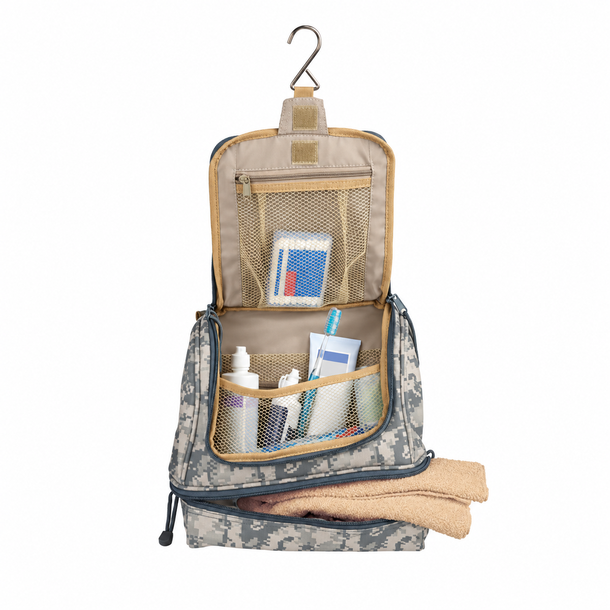Digital Camo Toiletry Organizer