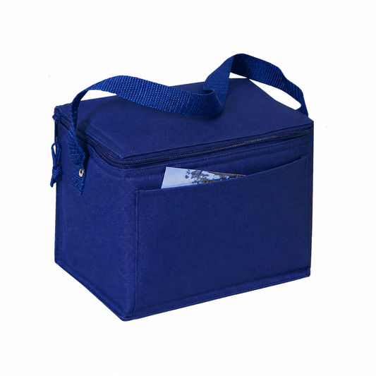 6 Pack Polyester Lunch Cooler Bag