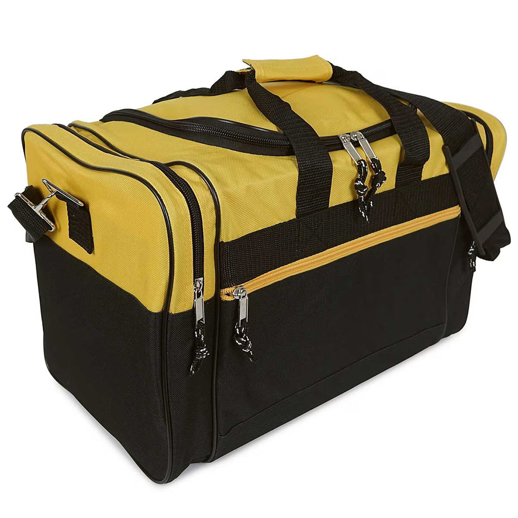Velcro-Closure 17-Inch Sports Duffel Bag