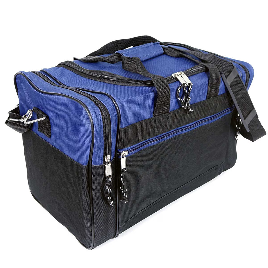 Velcro-Closure 17-Inch Sports Duffel Bag