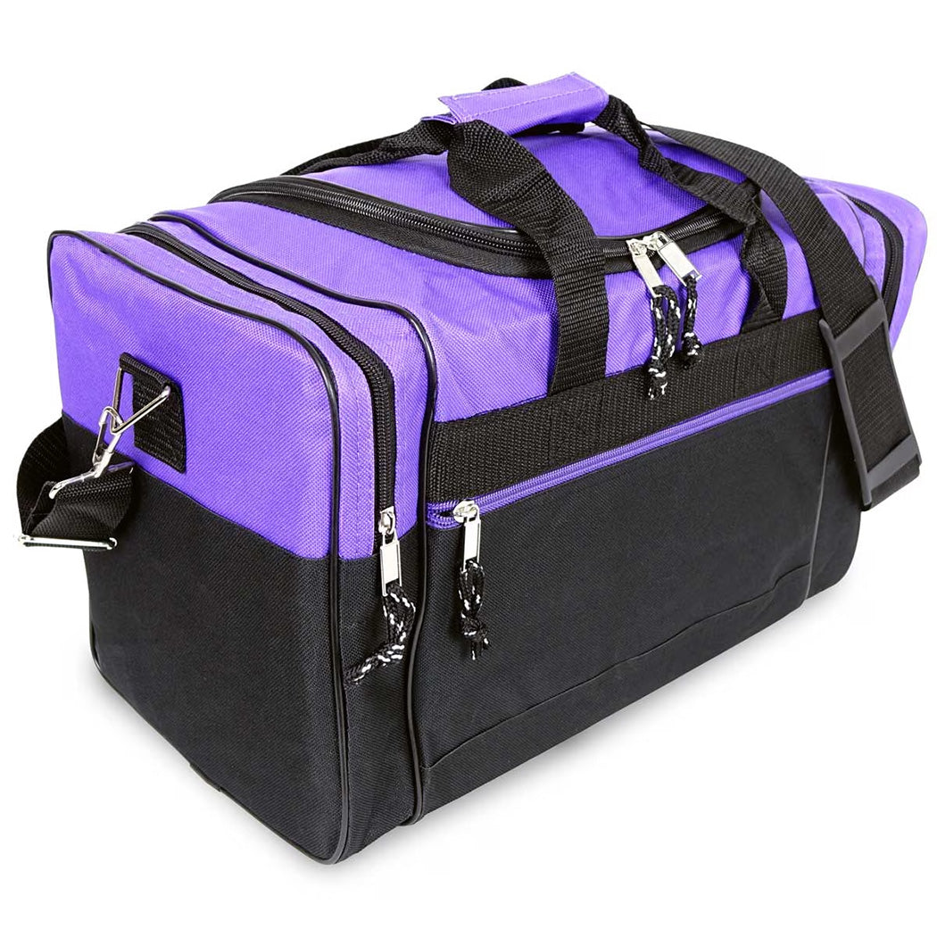 Velcro-Closure 17-Inch Sports Duffel Bag
