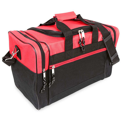 Velcro-Closure 17-Inch Sports Duffel Bag