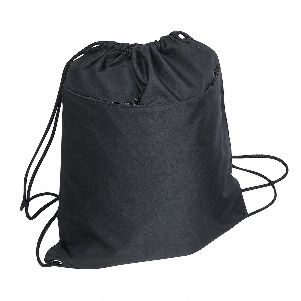Polyester Drawstring Bag with Reinforced Corners