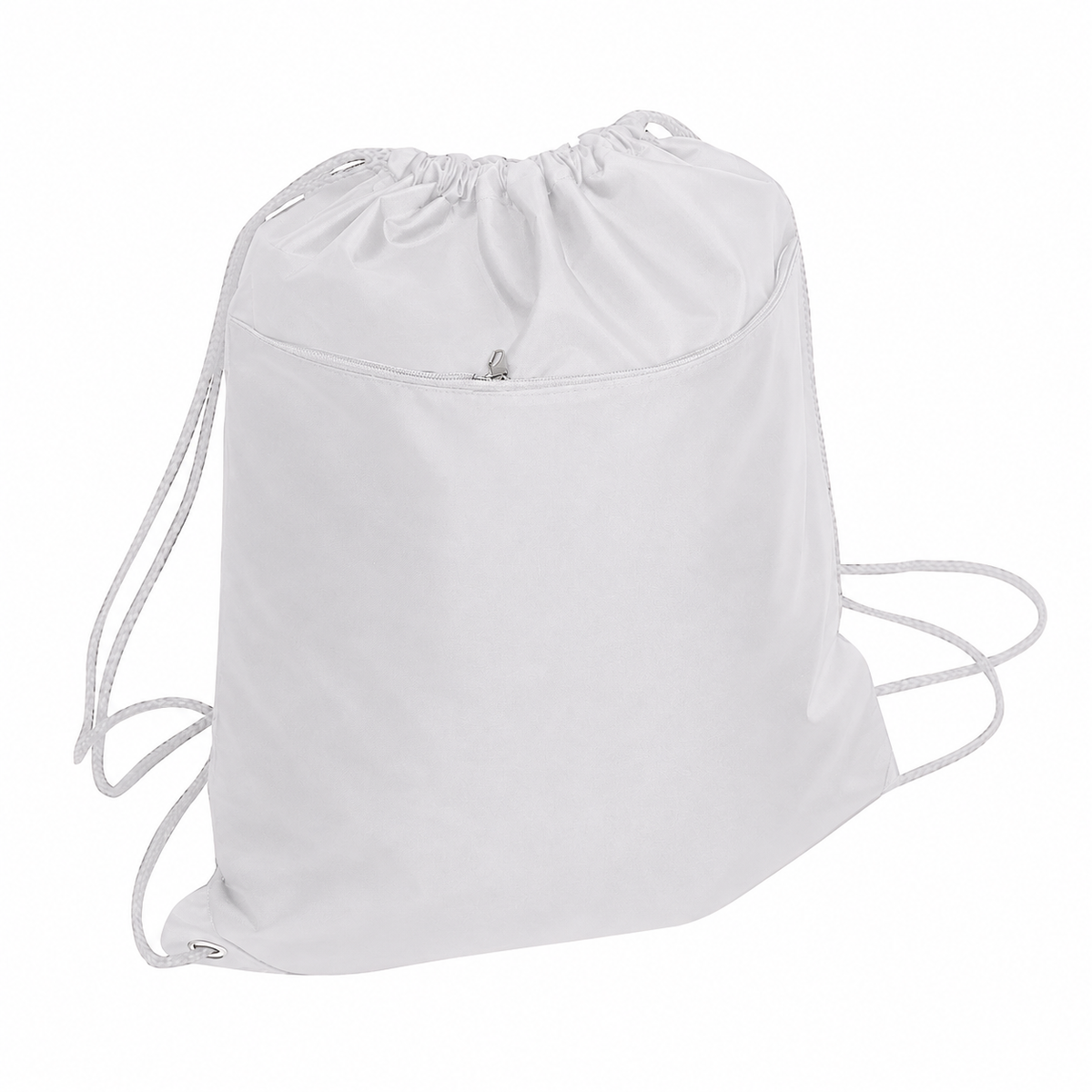 Polyester Drawstring Bag with Reinforced Corners