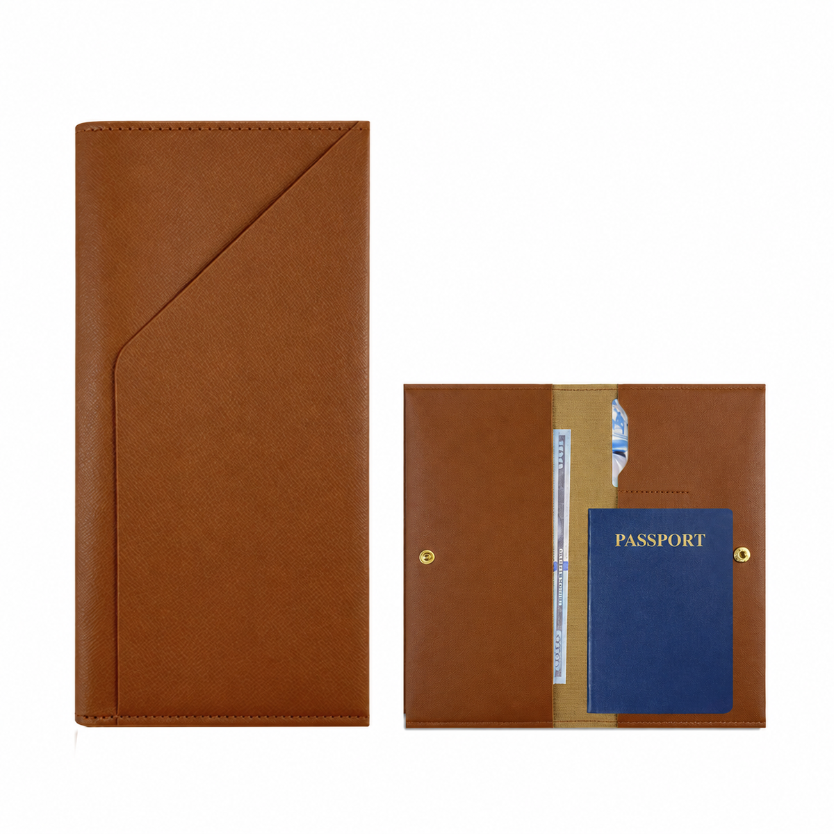 Professional Leatherette Travel Document Holder