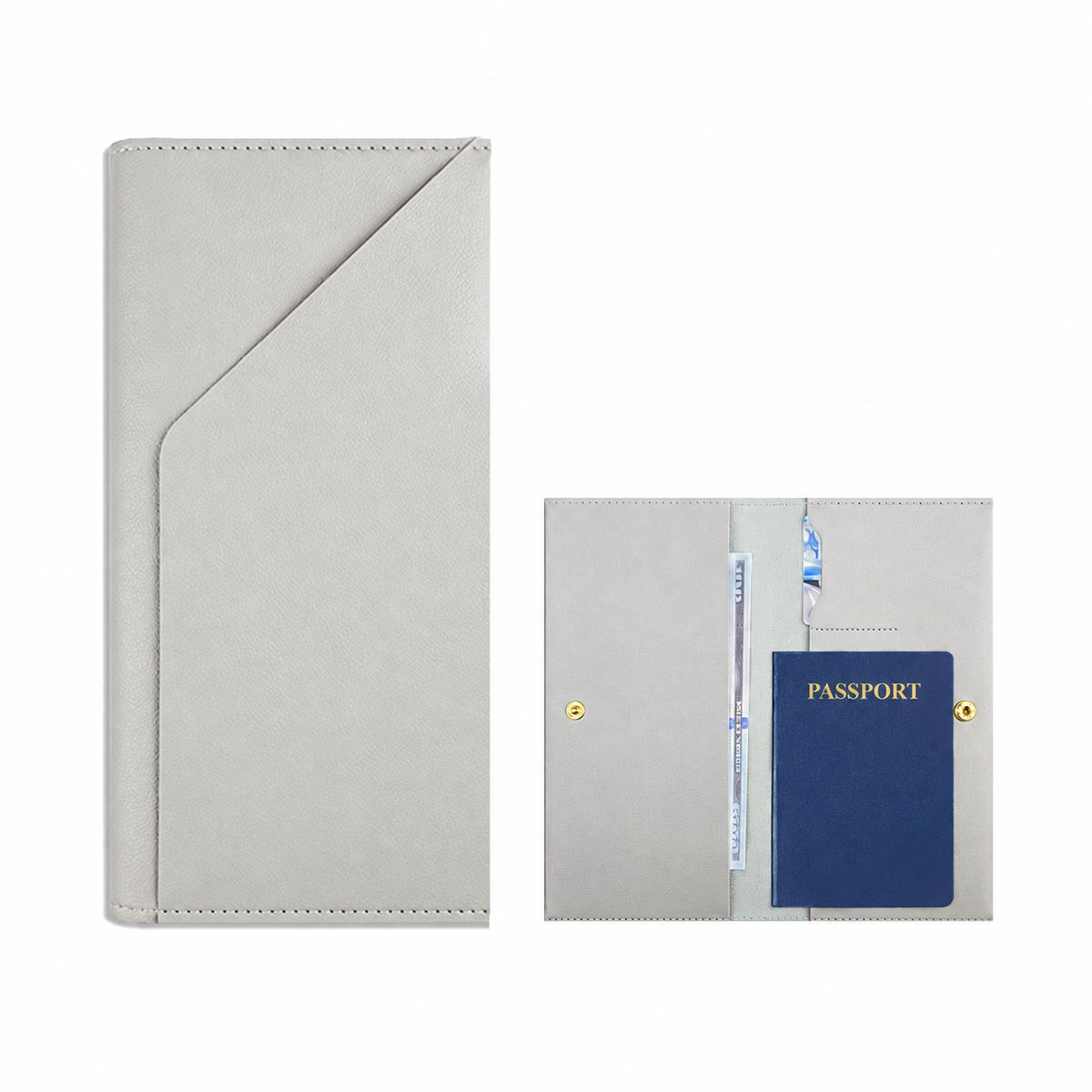 Professional Leatherette Travel Document Holder