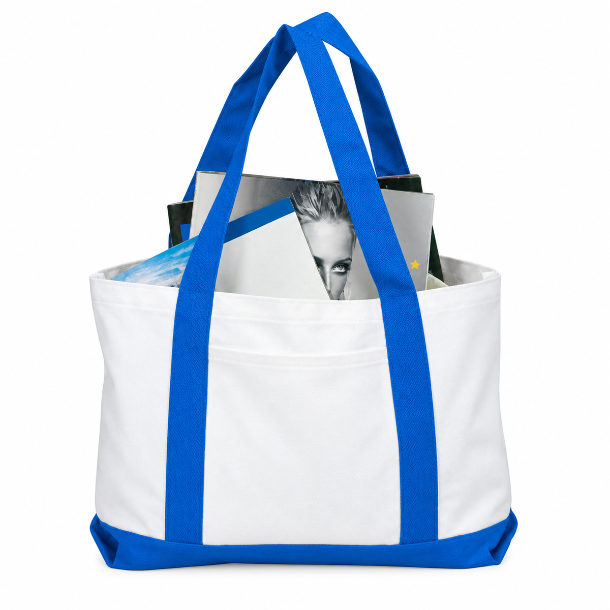 18 × 12-Inch Poly Boat Tote Bag