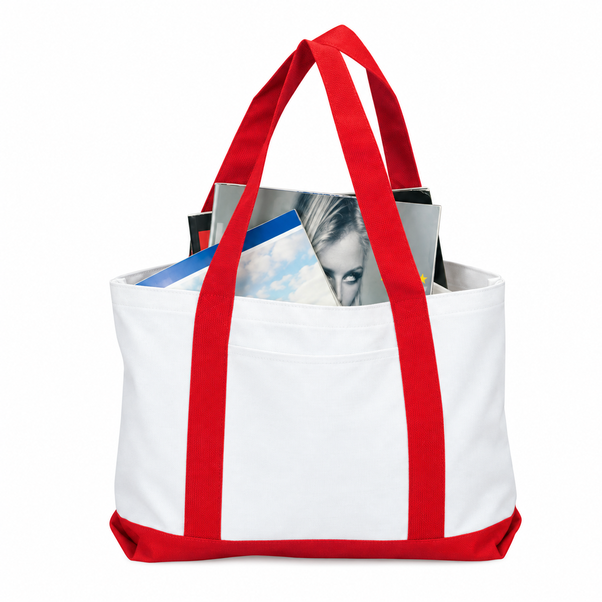 18 × 12-Inch Poly Boat Tote Bag