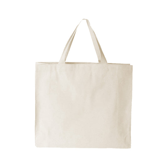 12 oz Cotton Canvas Shopper Tote