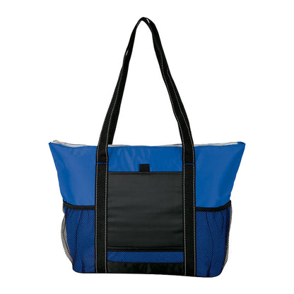 Black-Trim Insulated Tote Bag