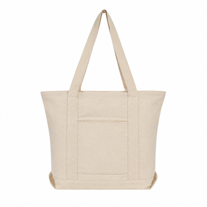 Cotton Canvas Heavy Duty Boat Tote Bag