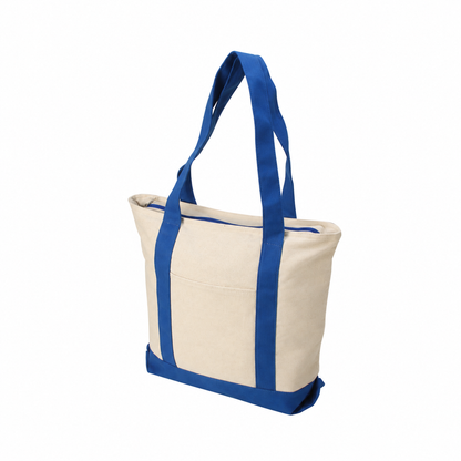 Cotton Canvas Heavy Duty Boat Tote Bag