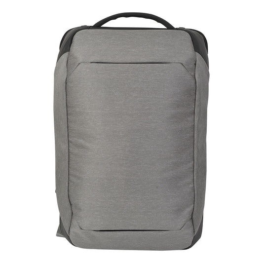 Compact Heather Gray 15.6-Inch Laptop Backpack