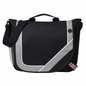 Front-Pocket Poly Messenger Bag