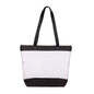 Clear PVC Zipper Tote with Polyester Trim