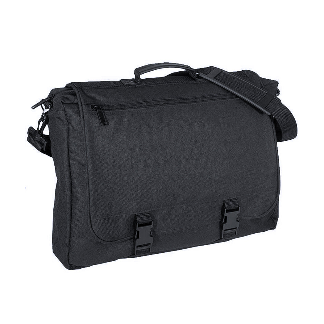 Zippered 600D Polyester Messenger Bag