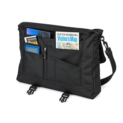 Zippered 600D Polyester Messenger Bag