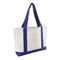 White/Navy (PMS 295 C)