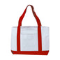 Two-Tone Poly Boat Tote Bag