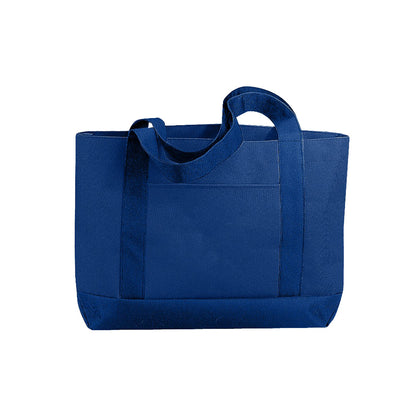 Two-Tone Poly Boat Tote Bag