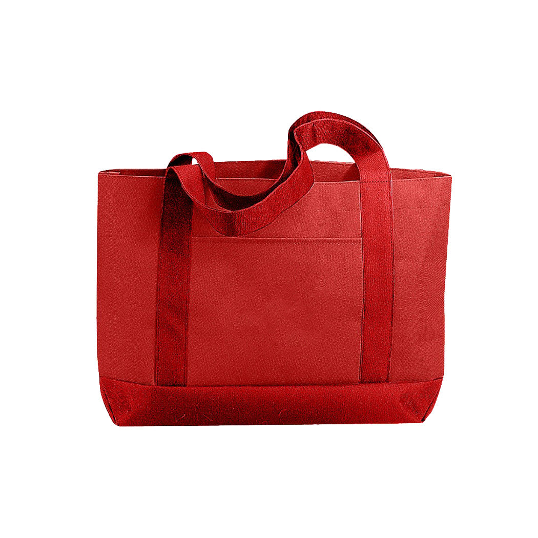 Two-Tone Poly Boat Tote Bag