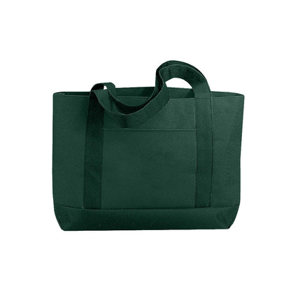 Two-Tone Poly Boat Tote Bag