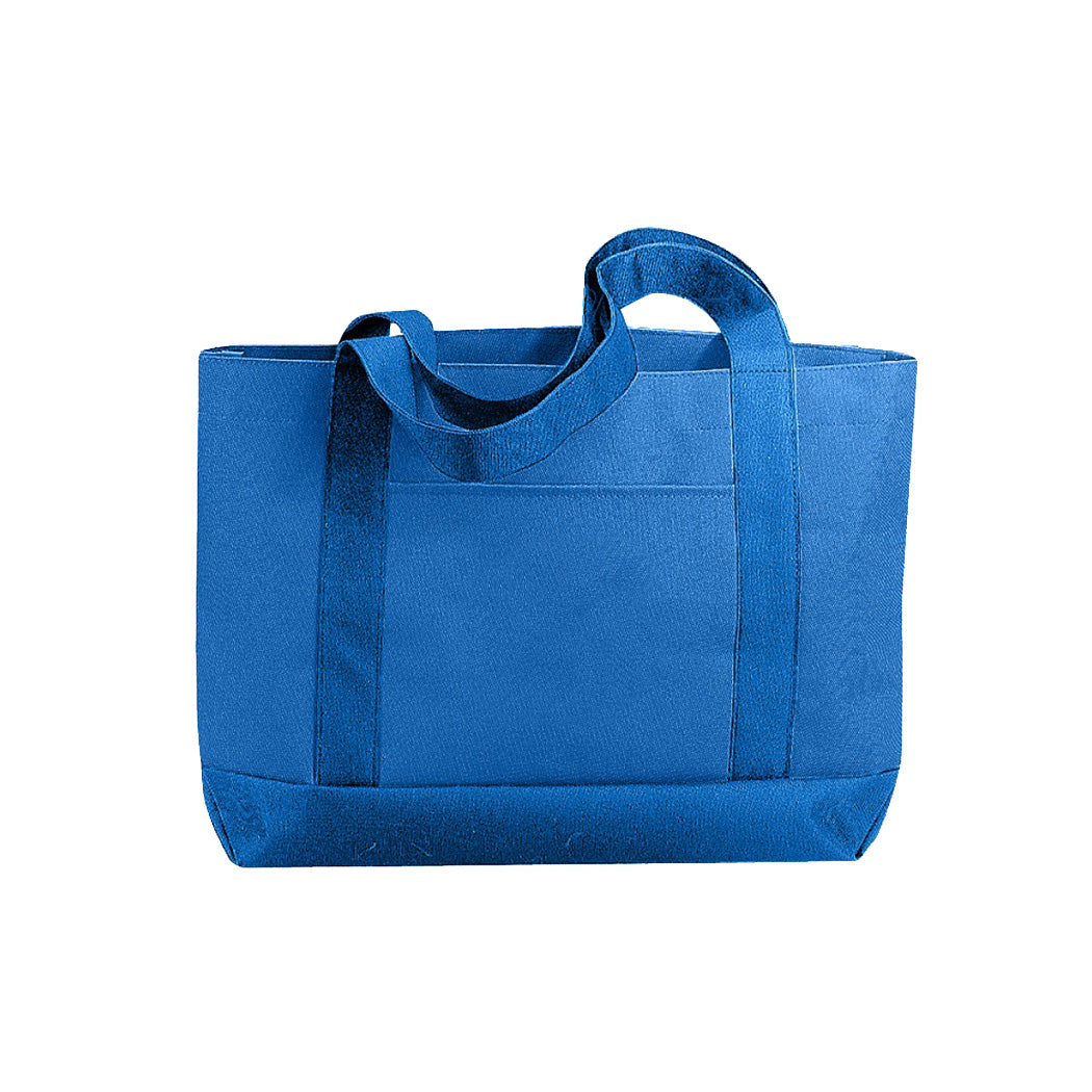 Two-Tone Poly Boat Tote Bag