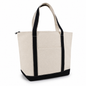Heavyweight Zippered Canvas Tote Bag