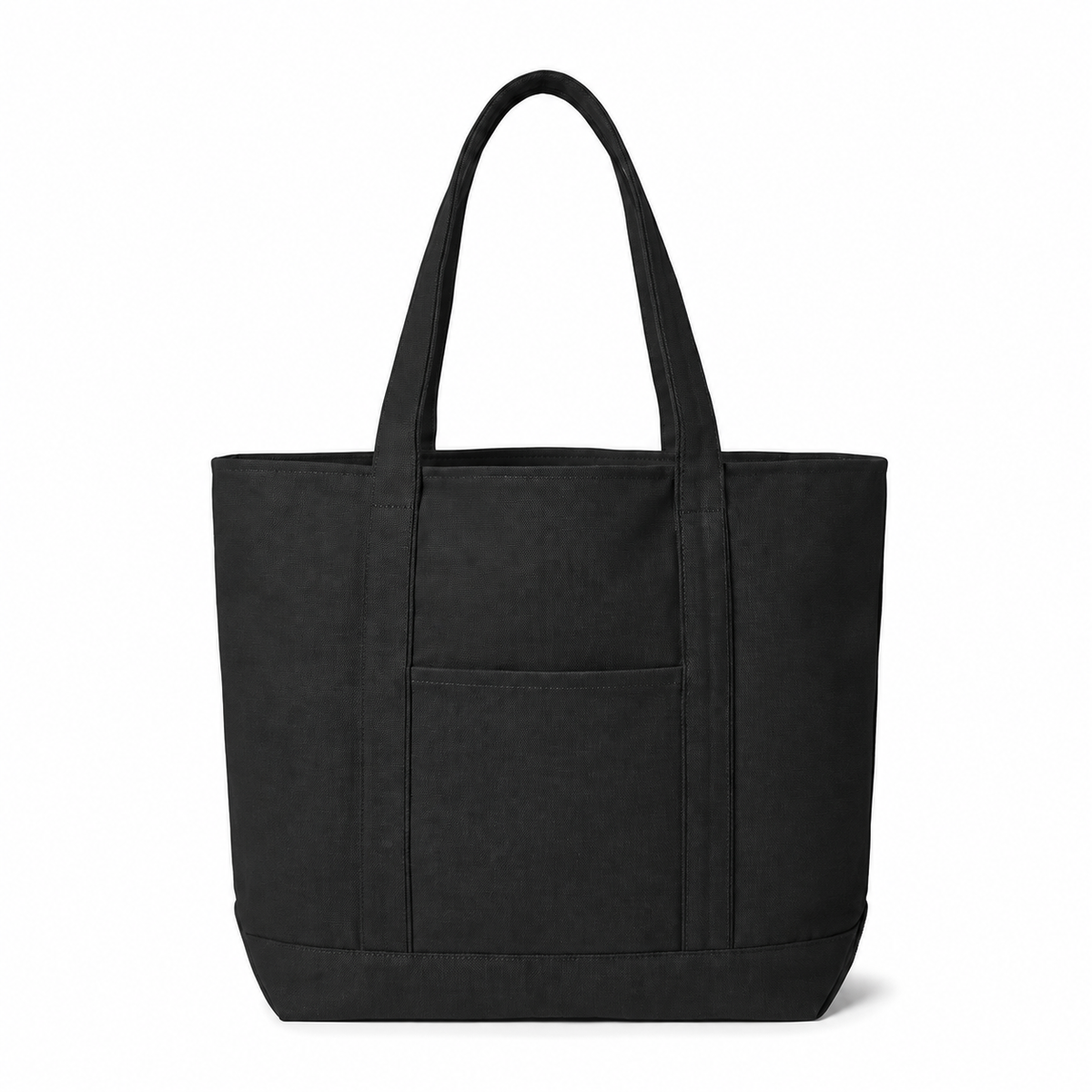 Heavyweight Zippered Canvas Tote Bag