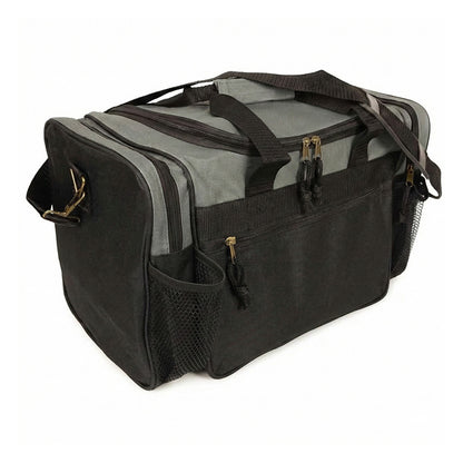 Zippered 17-Inch Sports Duffel Bag